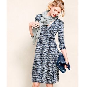 Garnet Hill ‘Brianna’ Surplice Wrap Dress